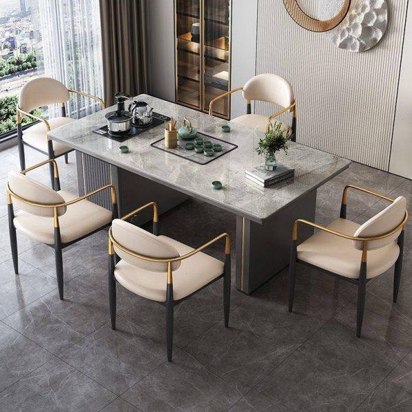 岩板茶桌一体一整套轻奢简约家用公多功能意式茶台泡茶阳台连锁,商业/办公家具,茶台/茶桌,淘宝优惠券,粉丝福利购,淘宝优惠卷