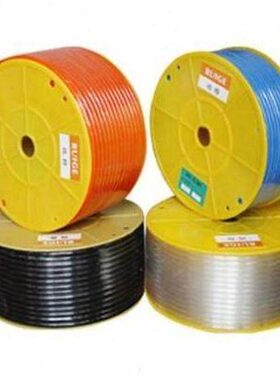 TOP气动PU气管PU14*10  PU16*12空压机气动软管外径14MM 16MM蓝红