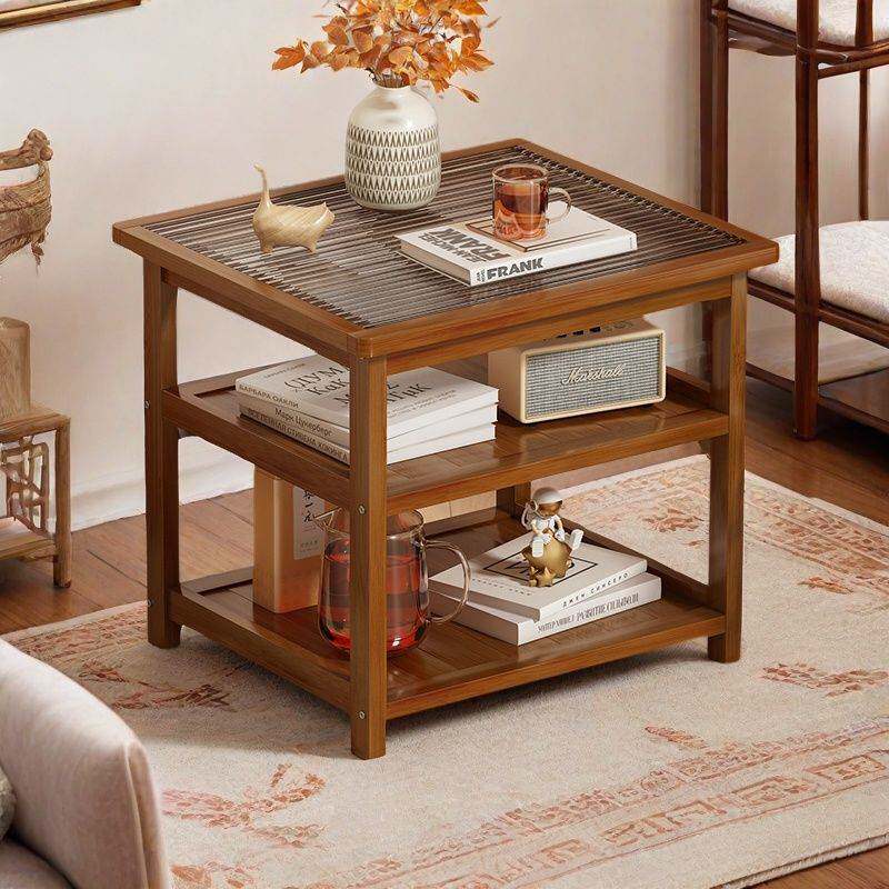 可移动沙发边几小桌子多功能置物架茶桌侧边柜迷你角几办公室茶几