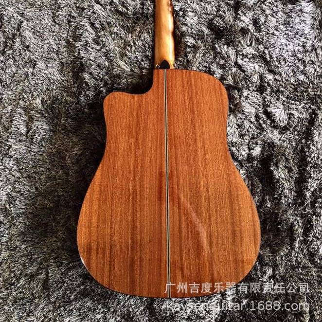 新品12弦木吉他 云杉沙比利 电箱民谣吉他 12strings guitar亮光