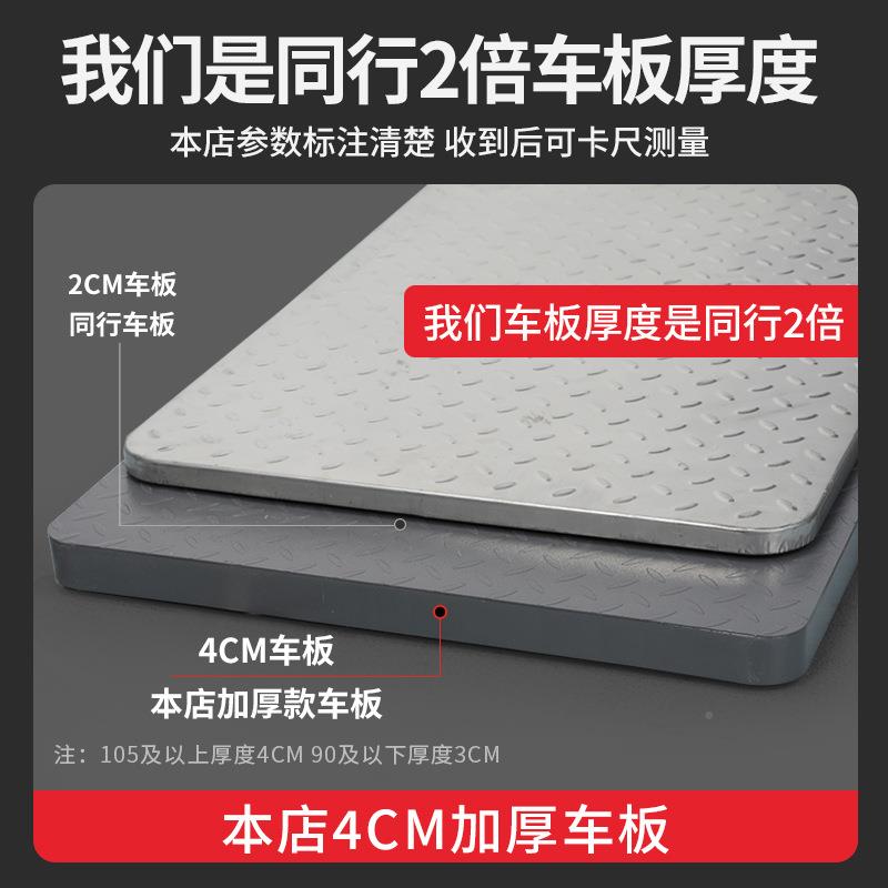 钢平板板车运车折叠小推车货仓库230手拉拉车拉货拖车推货车手搬