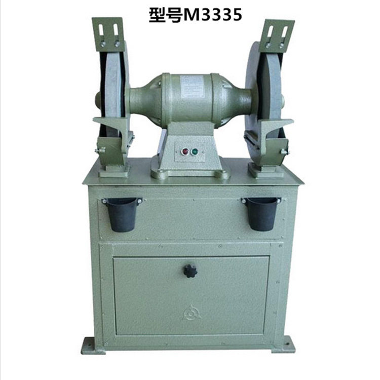 上海砂轮机厂三棱牌除尘砂轮机M3335 M3340工业用环保除尘砂轮机