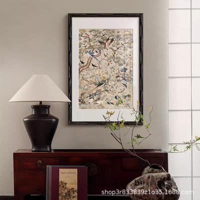 法式中国风客厅玄关走廊装饰画新中式餐厅艺术挂画2025新款寓意好