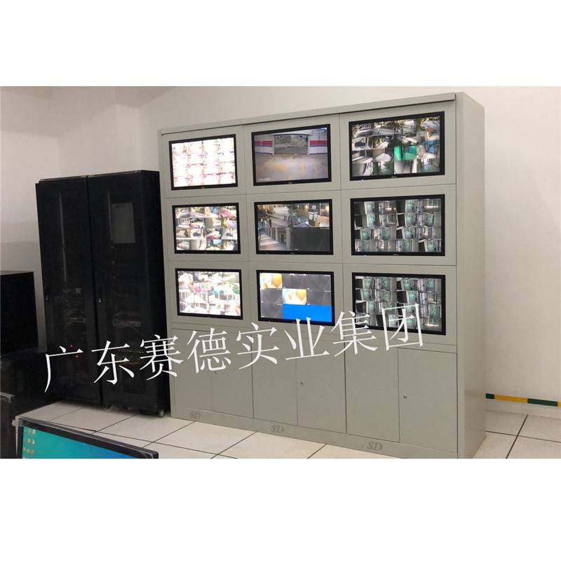 厂家专业生监控电视墙机柜液晶显示器拼接墙云浮监控电视墙