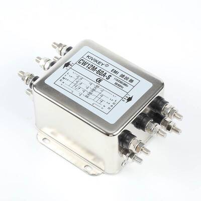 KIVIKEY滤波器380V三相三线CW12M-60A/50A/40A/30A/20A/-S三相四