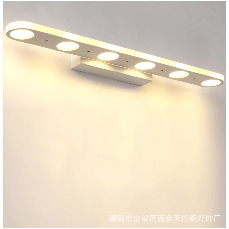 镜前灯柜灯浴室卫生间亚克力壁画简约化妆台防水led厕所壁灯镜柜