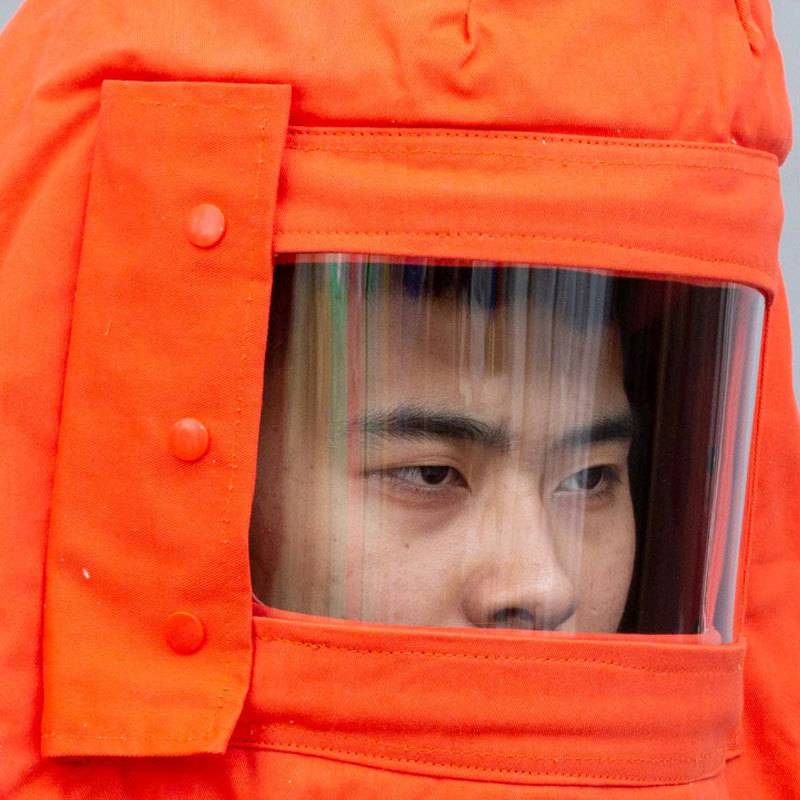 劳卫士GZ-LWS-012防蒸汽帽耐高温阻燃