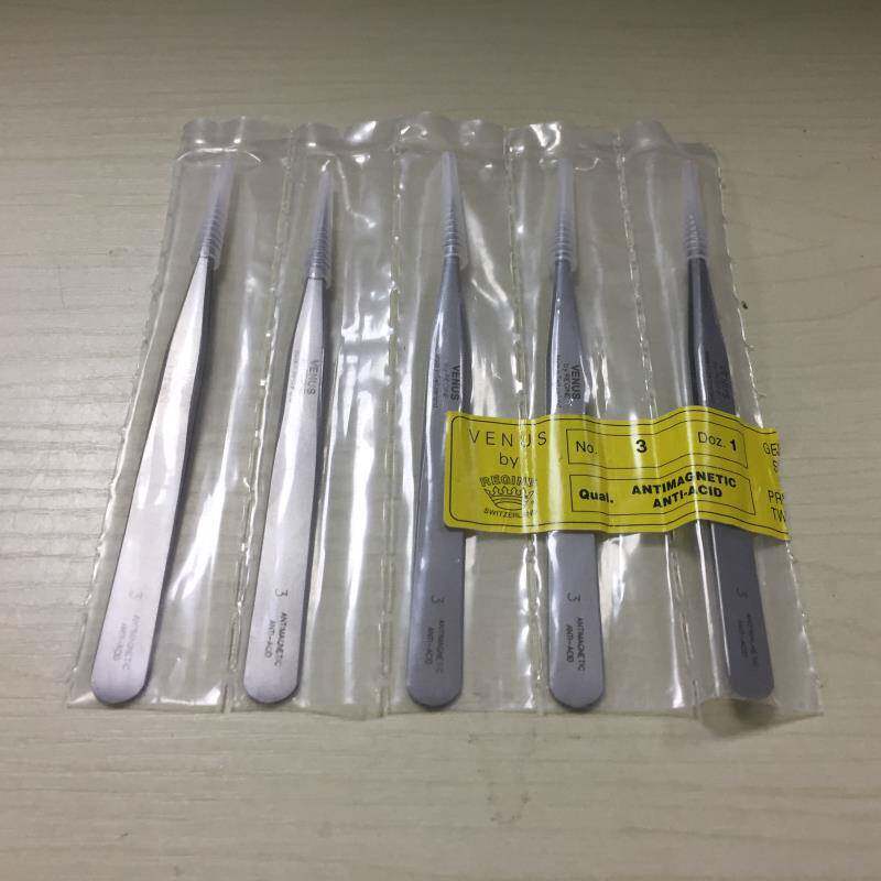 原装瑞士VENUS维纳斯手工制高精度镊子耐用型不锈钢00号INOX ANTI