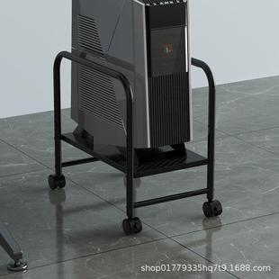 办公室主机托架可移动多层机箱架散热机箱托架多功能置物架带刹车