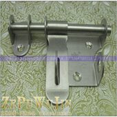 明插销门扣 左右插销 门栓门鼻门牛 带锁插销 加强加厚不锈钢插销