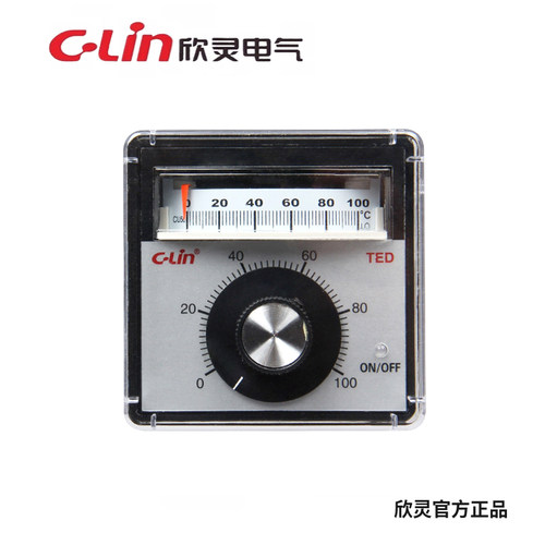 C-Lin欣灵牌TED-2001 K E TED-2002 CU50 指针式温控表温控器