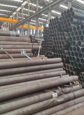 Q235圆钢管直径180mm壁厚5切割镀锌碳钢厚壁轴承空心圆无缝管包邮