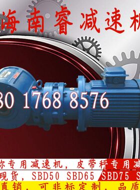 SBD50/SBD65/SBD75/SBD85申克称皮带秤专用减速机可替代上海章臣