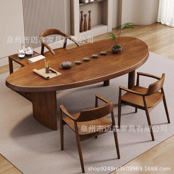 新中式阳台茶桌椅组合泡茶几实木家用客厅小户型异形茶台功夫茶桌,商业/办公家具,茶台/茶桌,淘宝优惠券,粉丝福利购,淘宝优惠卷