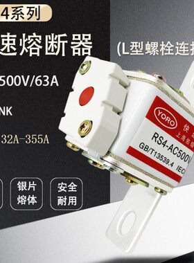 佑熔快速熔断器RS4-500V/250A- L101N 125A 160A 200A 280A保险丝