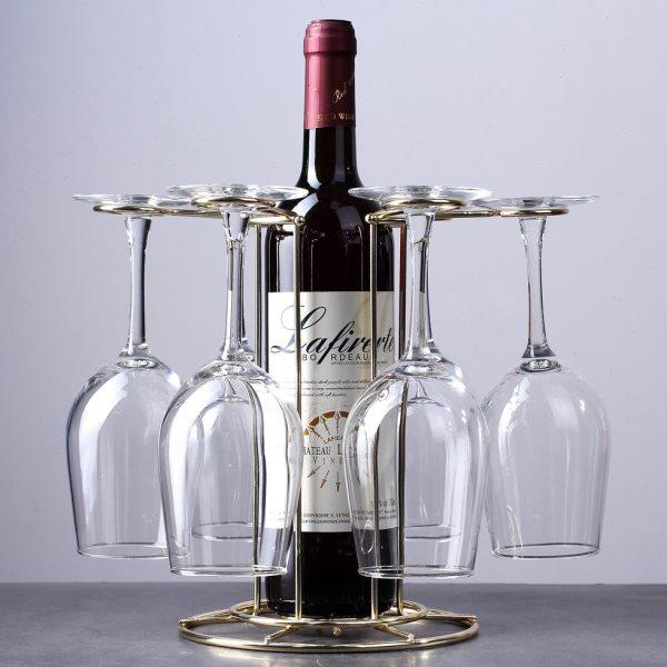 红酒杯架悬挂倒挂创意醒酒器一体架脚杯架6只装家用红酒架摆件,收纳整理,红酒架,淘宝优惠券,粉丝福利购,淘宝优惠卷