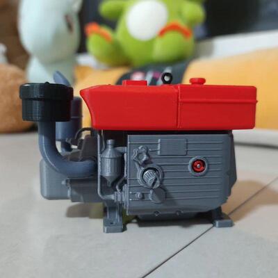 玩具仿真单缸柴油机模型