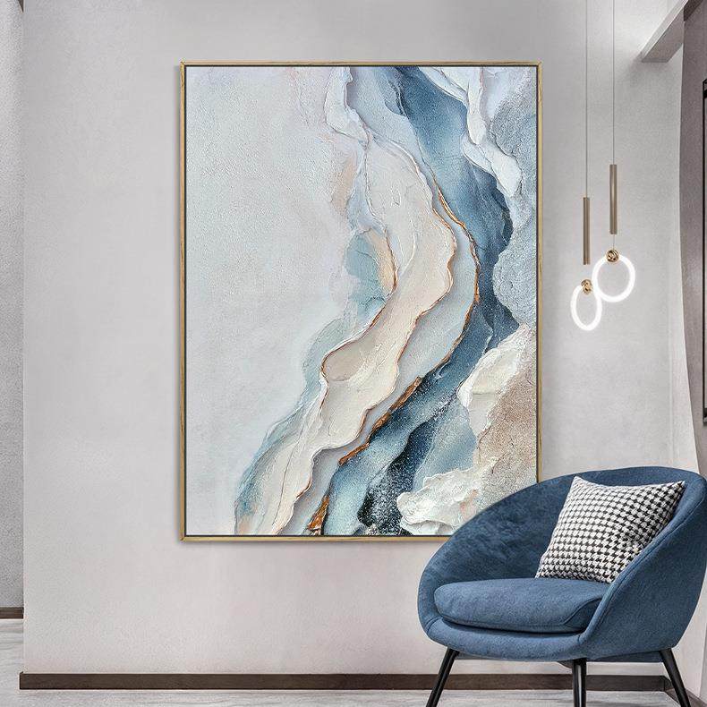 源头14922工厂轻奢简约抽装象手绘油画客厅卧风室沙发背景墙挂饰,家居饰品,现代装饰画,淘宝优惠券,粉丝福利购,淘宝优惠卷