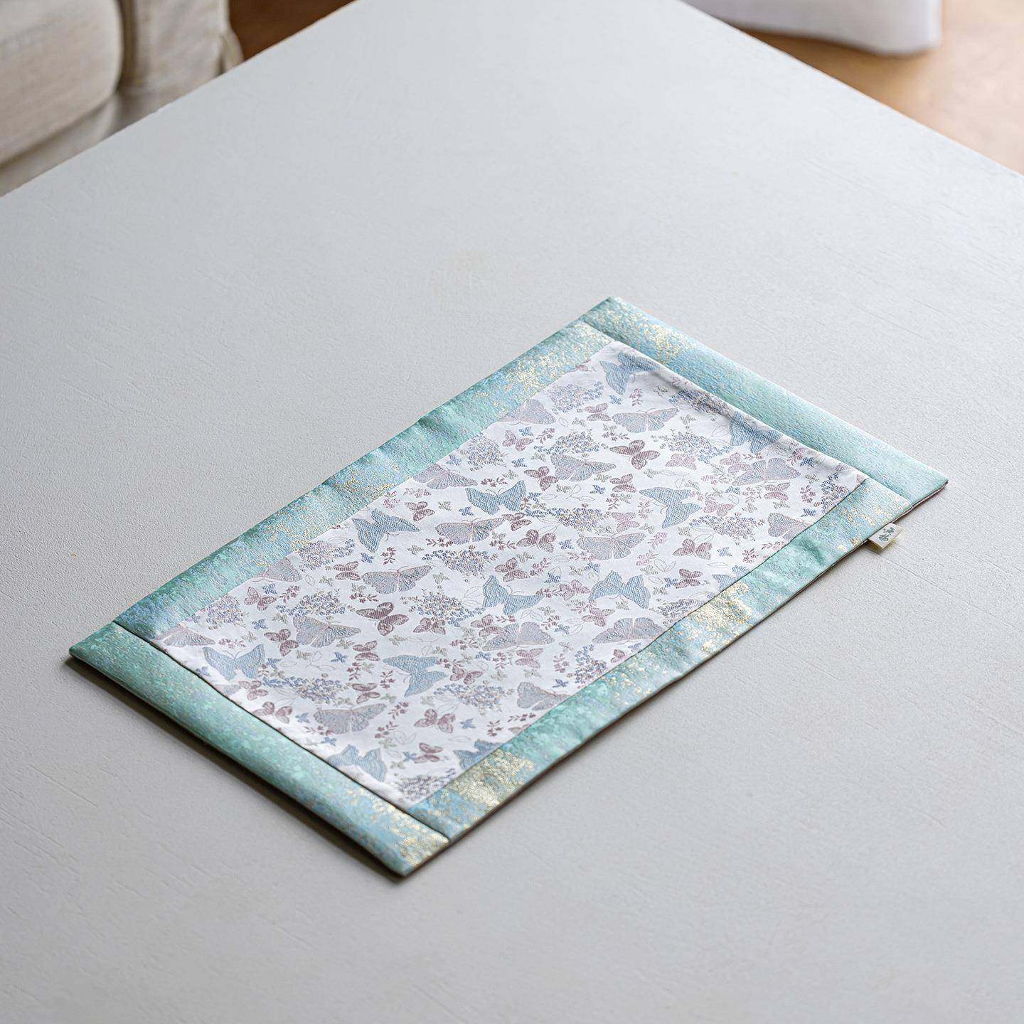 宜茶话式茶席席中浮雕织金双面茶高室mw-01颜值刺绣蝴蝶干泡席桌,餐饮具,整套茶具,淘宝优惠券,粉丝福利购,淘宝优惠卷