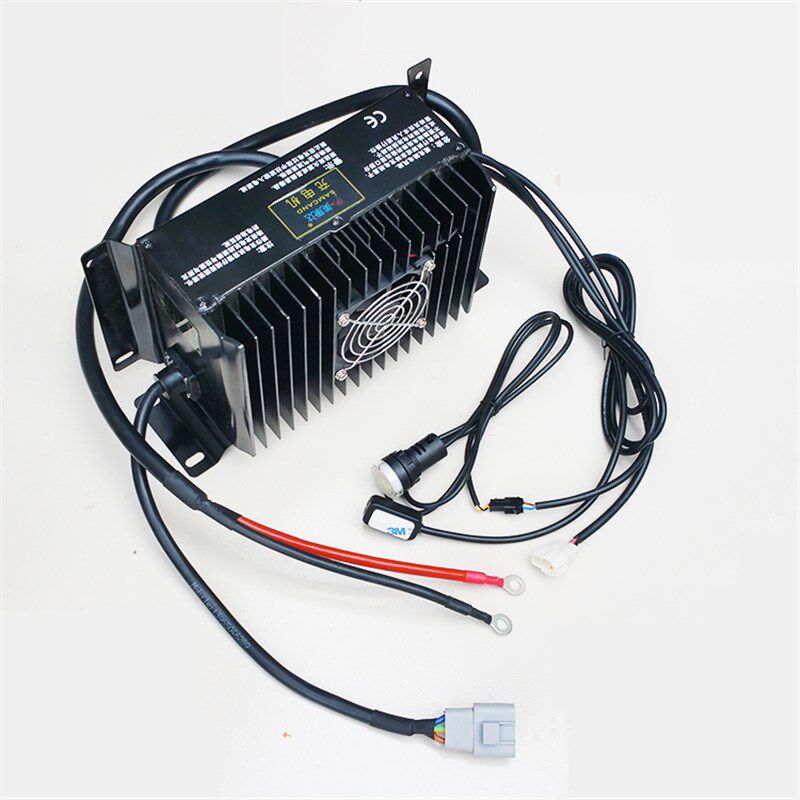 时风电动轿车配件 电动车充电器 48V 60V 72V 充电器车载充电器