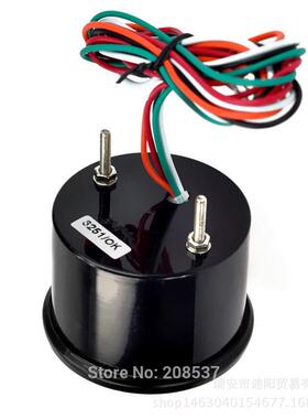 252MM黑色外壳红色数双字液晶显示机仪油压力HAJ表油压表车用寸表