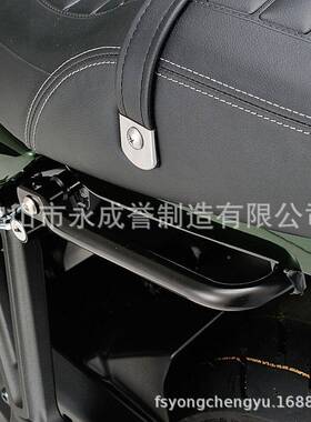 川/乘客崎Z900RS2018-2019后扶手握辅助手把复古改装不锈钢NO1把