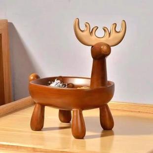 创意门玄钥匙收纳摆件JEN客厅轻奢饰红装品圣关诞网礼物网红桌面