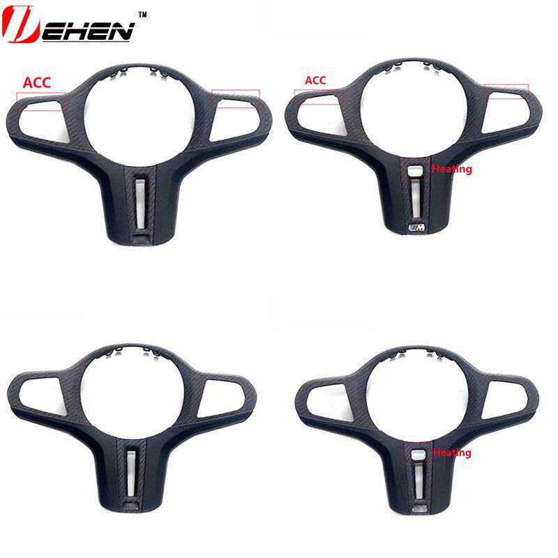 适用X宝马新123456碳78系X装3X45450X6X7改翻毛皮干纤维方向盘盖