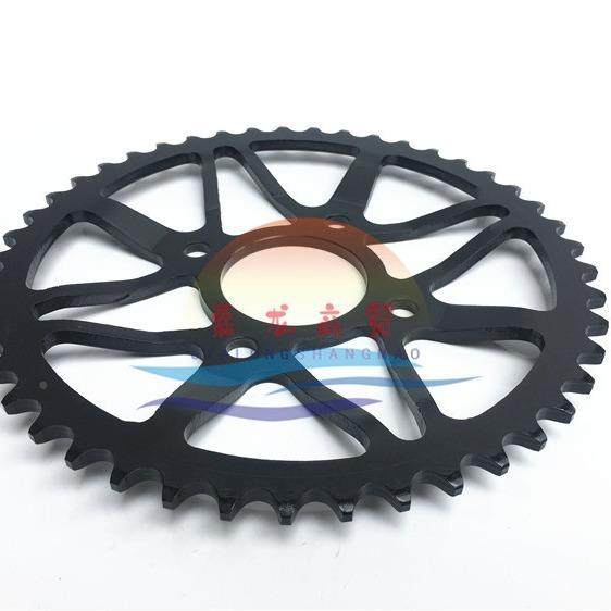 越野车华洋T车2502KK2越野摩托原车45后链盘后牙盘大飞50齿1齿大