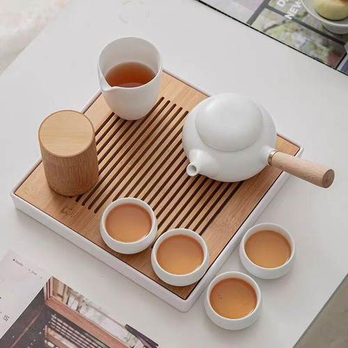 全季酒店同具款茶具小LT193全套装日定式窑侧把壶旅行家用G功夫茶