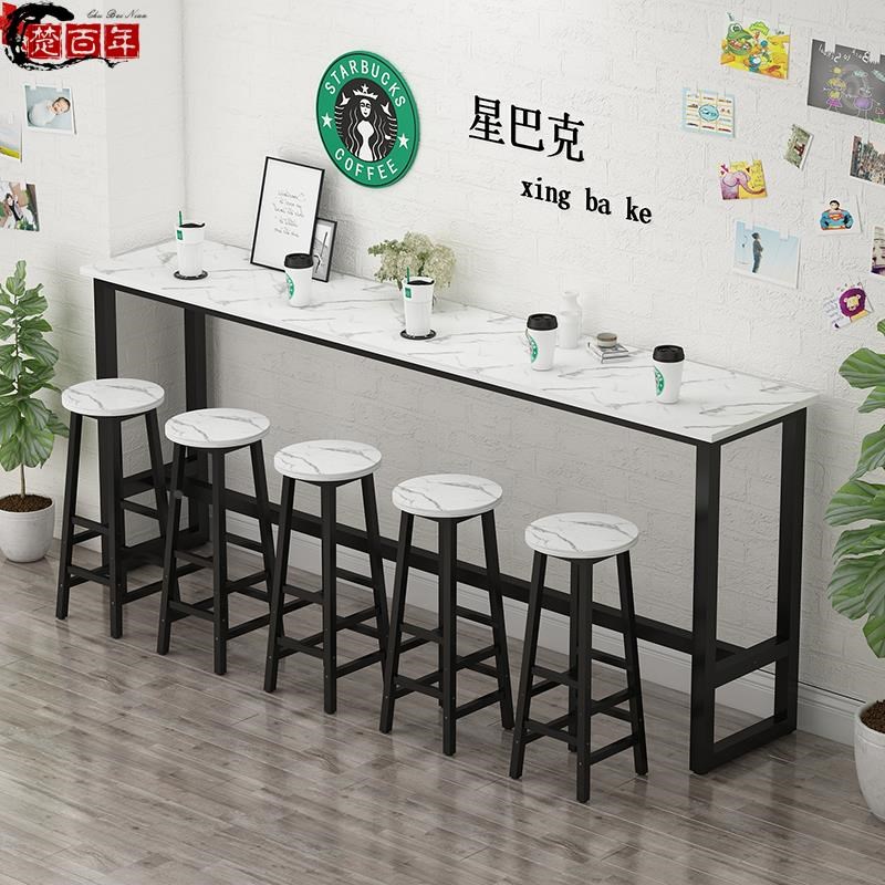吧台桌家用c阳台长条桌高脚吧桌酒吧桌椅高桌子长桌子靠墙桌窄条