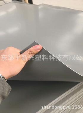 塑料硬板m5mm厚PVC板货架堆头垫板衬板挡板用灰色实心板