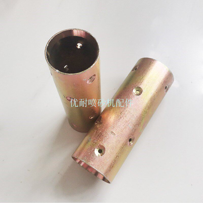 新款移动高压喷砂机气动除锈砂管直通代替龙爪中接快速铸钢连接头