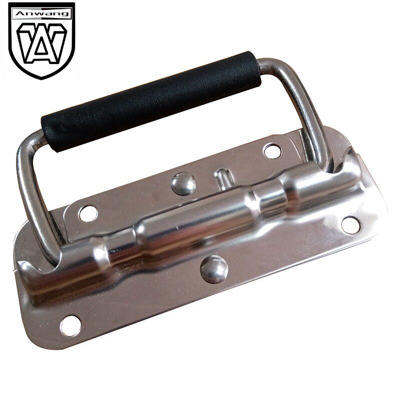 AW安望五金配件弹簧拉手不锈钢304 航空设备把手 工业提手 385