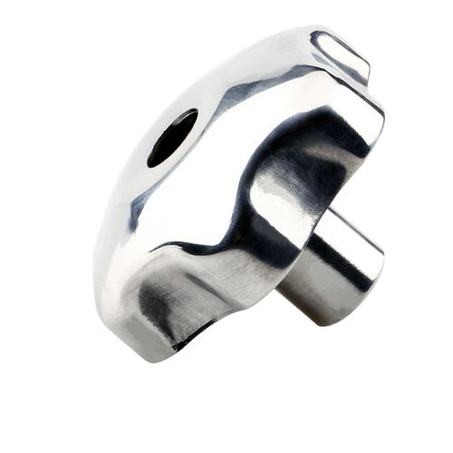 不锈钢通孔梅花手柄螺母304手轮把手螺帽m10旋钮锁紧圆螺母m12m16