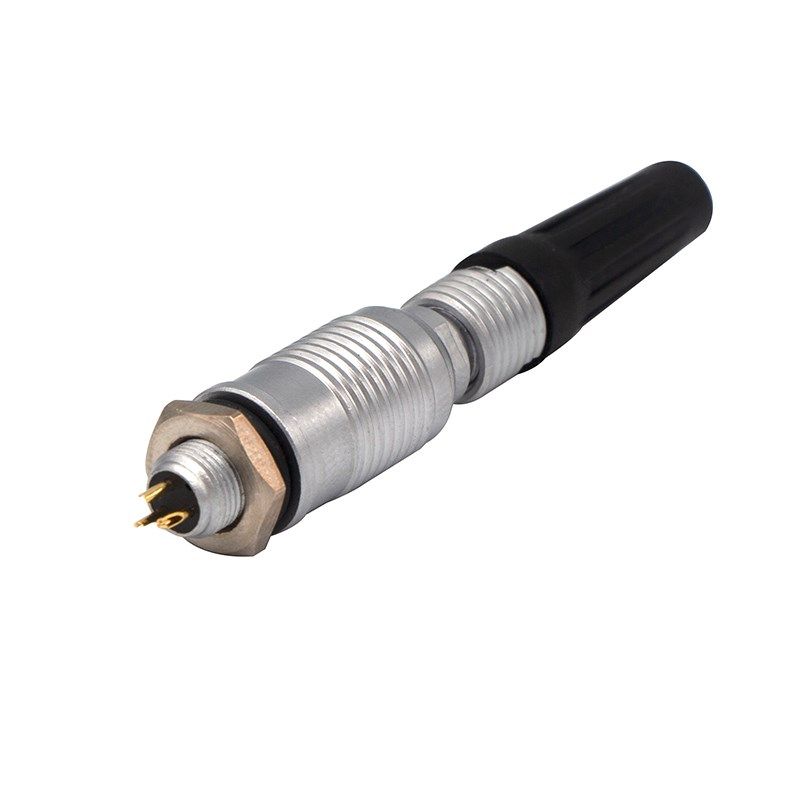 高品质航空插头插座快速插拔YC6-2P3P4芯5芯母头公座正装头孔座针