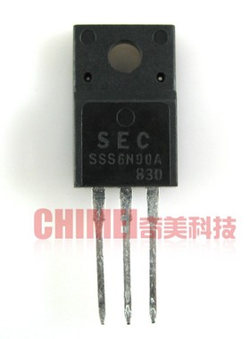 【原装拆机】P6NK90ZFP 6N90 SSS6N90A MOS场效应管 三极管 配件