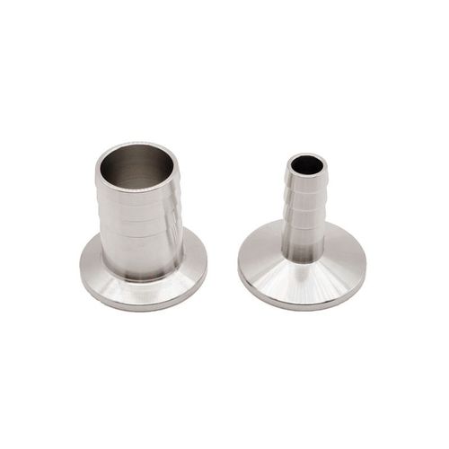 KF真空皮管接头304不锈钢16卡盘KF25KF40法兰宝塔型气管软管接头