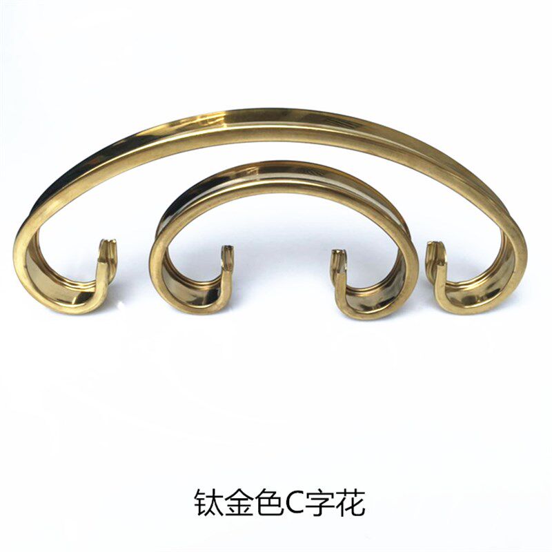 304C字花欧式艺术花弯管不锈钢大门围栏护栏防盗网门窗花装饰配件