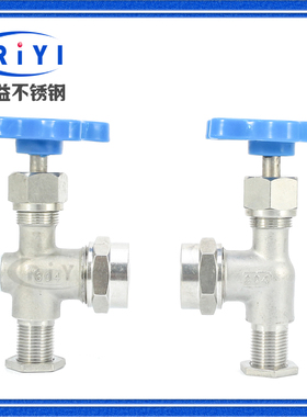 201 304 不锈钢JX29W丝扣考克 液位计考克 水位计考克阀门JX29W