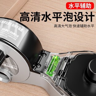 墨斗木工专用自动划线器工地放线墨盒弹线神器木斗墨线盒画线工具