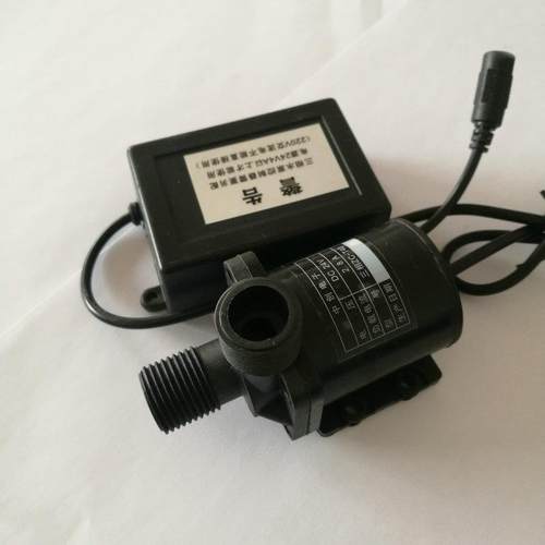 三相12V无刷水泵直流冷却水泵低噪音磁力泵热水循环泵高温潜水泵