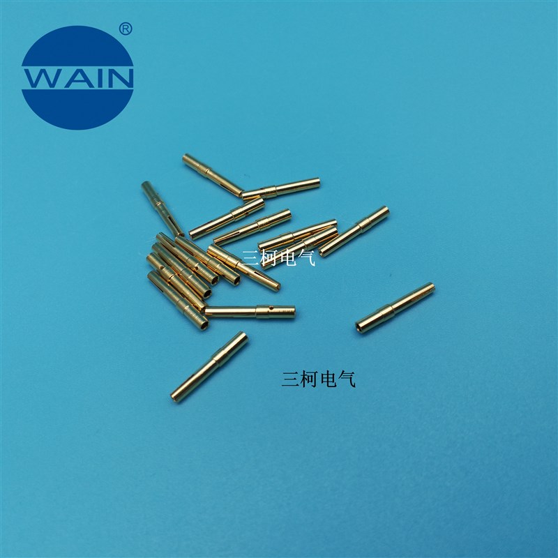 WAIN唯恩CSGF-0.25 CSGF-0.33 CSGF-0.52 0.82镀金5A冷压母针插针