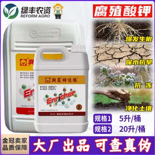 兴农特优根西瓜生根壮苗水溶肥冲施肥辣椒生根壮苗剂抗旱保水剂5L