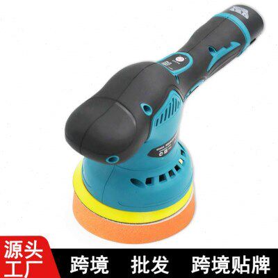 锂电打蜡机 修复 划痕打磨机无线小型家用偏心砂光机12V汽车抛光