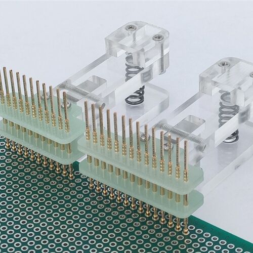烧录夹子 PCB测试架 治具 夹具 探针 调试编程下载 弹簧针2.542.0