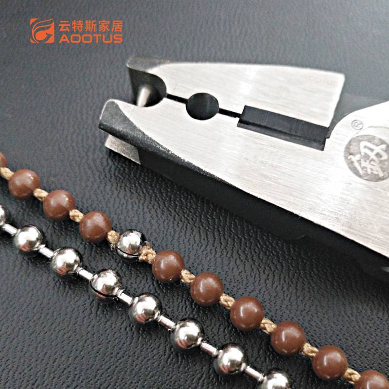云特斯窗帘配件拉珠钳 不锈钢拉珠接驳钳 卷帘配件循环拉珠钳子