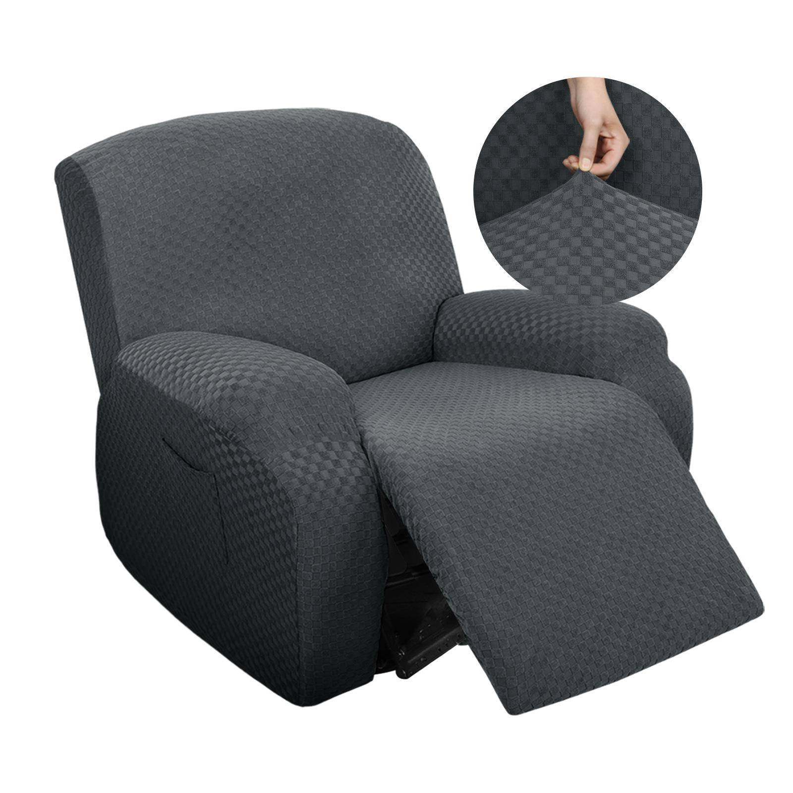 跨境简约加厚沙发套罩弹力全包沙发套罩按摩椅电动功能躺摇椅套罩