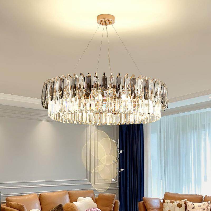 客厅吊灯水晶吊灯房间餐厅灯新款卧室灯饰别墅轻奢后现代简约1637,家装灯饰光源,智能吊灯,淘宝优惠券,粉丝福利购,淘宝优惠卷