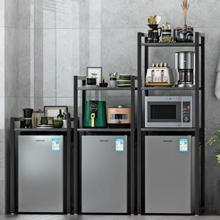包邮冰箱置物架落地多层厨房微波炉上方储物架烤箱上面收纳架冰柜
